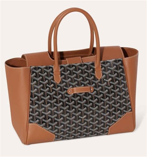 goyard new bags 2018|goyard saigon tote bag cost.